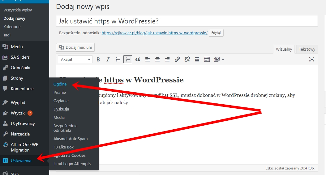 SSL WordPress
